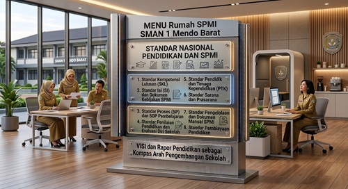 Rumah SPMI SMAN 1 Mendo Barat